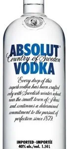 Absolut Blue Vodka 1140ml