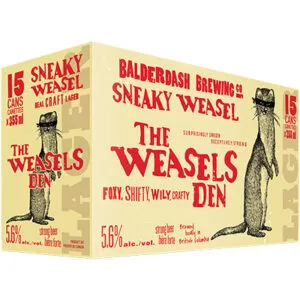 Sneaky Weasel 15 Can