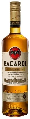 Bacardi Gold Rum (Import) 750ml