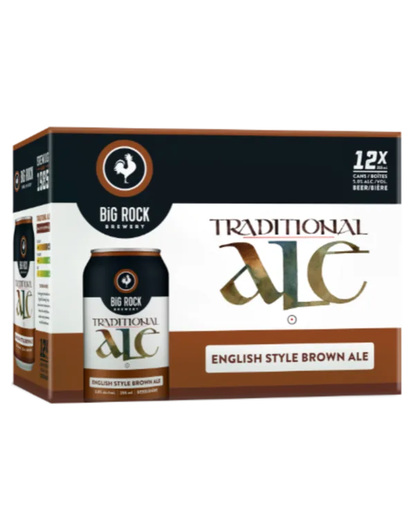 Big Rock Traditional Ale12 Can
