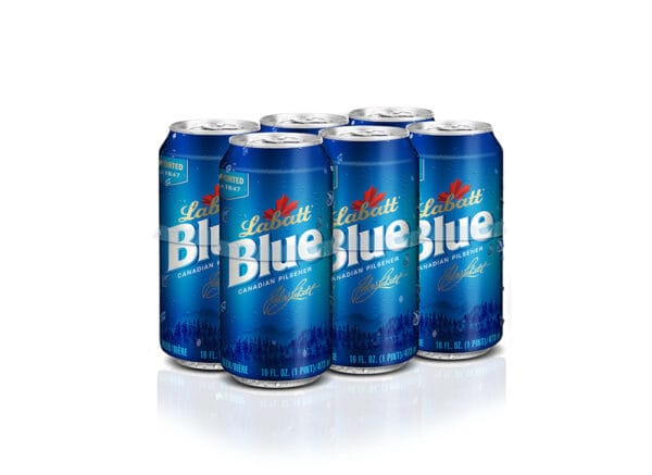 Labatt Blue 6 Can