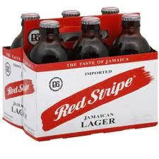 Red Stripe - 6 BTL