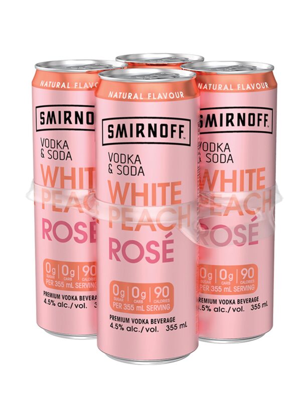 Smirnoff White Peach Rose 4C