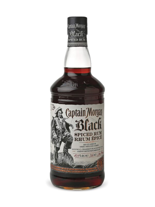 Captain Morgan Black Spiced Rum 750ml