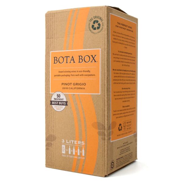 Delicato Bota Box Pin Grigo White Wine 3 L