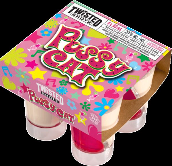 Twisted Shotz Pussy Cat 4P