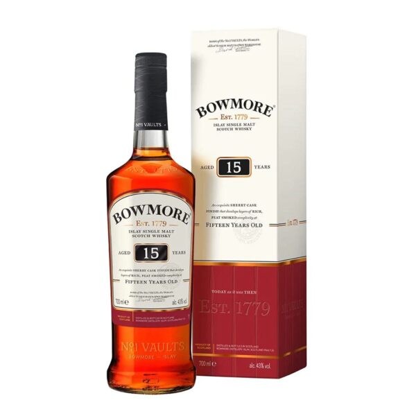 Bowmore 15 Year Old Islay 750ml