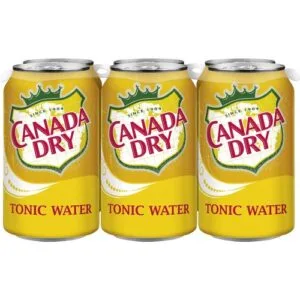 CANADA DRY TONIC WATER 6CAN