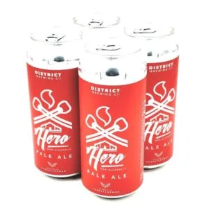 DISTRCIT BREWING HERO NON-ALCOHOLIC BEER