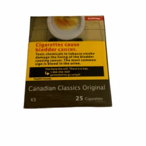 Canadian Classic Smooth KS Cigs 25pk