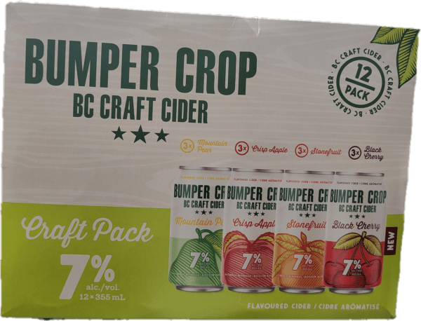 Bumper Crop Craft Cider 12pack