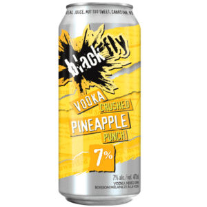 Black Fly Vodka Crushed Pineapple Punch