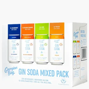 Georgian Bay Gin Soda Mixer - 12 pack can