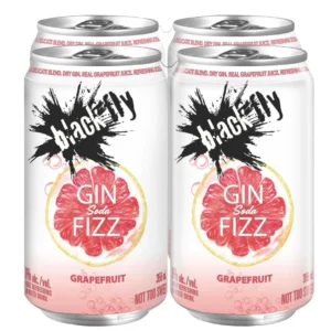 Black Fly Grapefruit Gin Fizz - 4 pack can