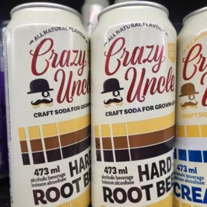 CRAZY UNCLE ROOT BEER 473 ML CAN