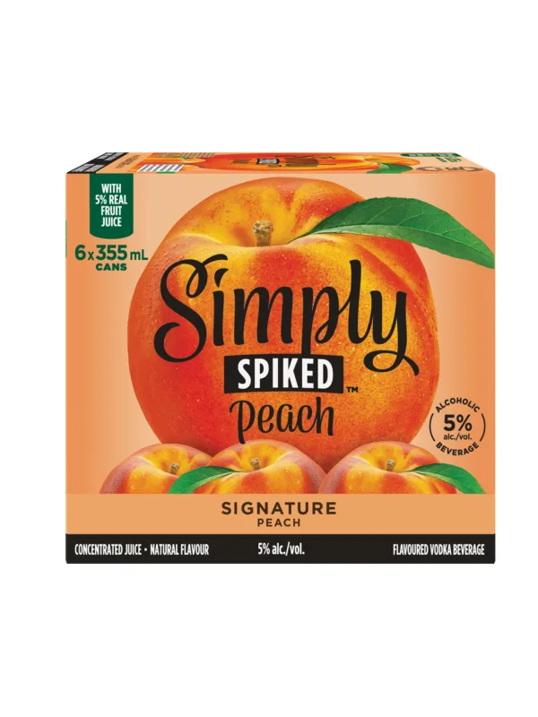 SIMPLY SPIKED PEACH 6C