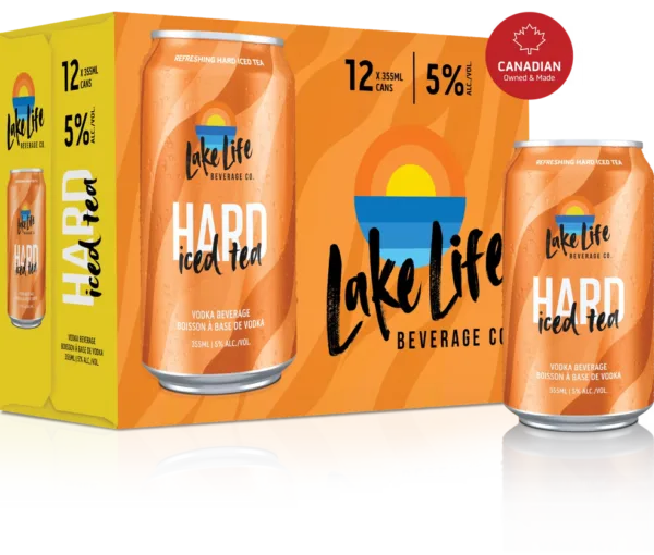 LAKE LIFE HARD ICED TEA 12C