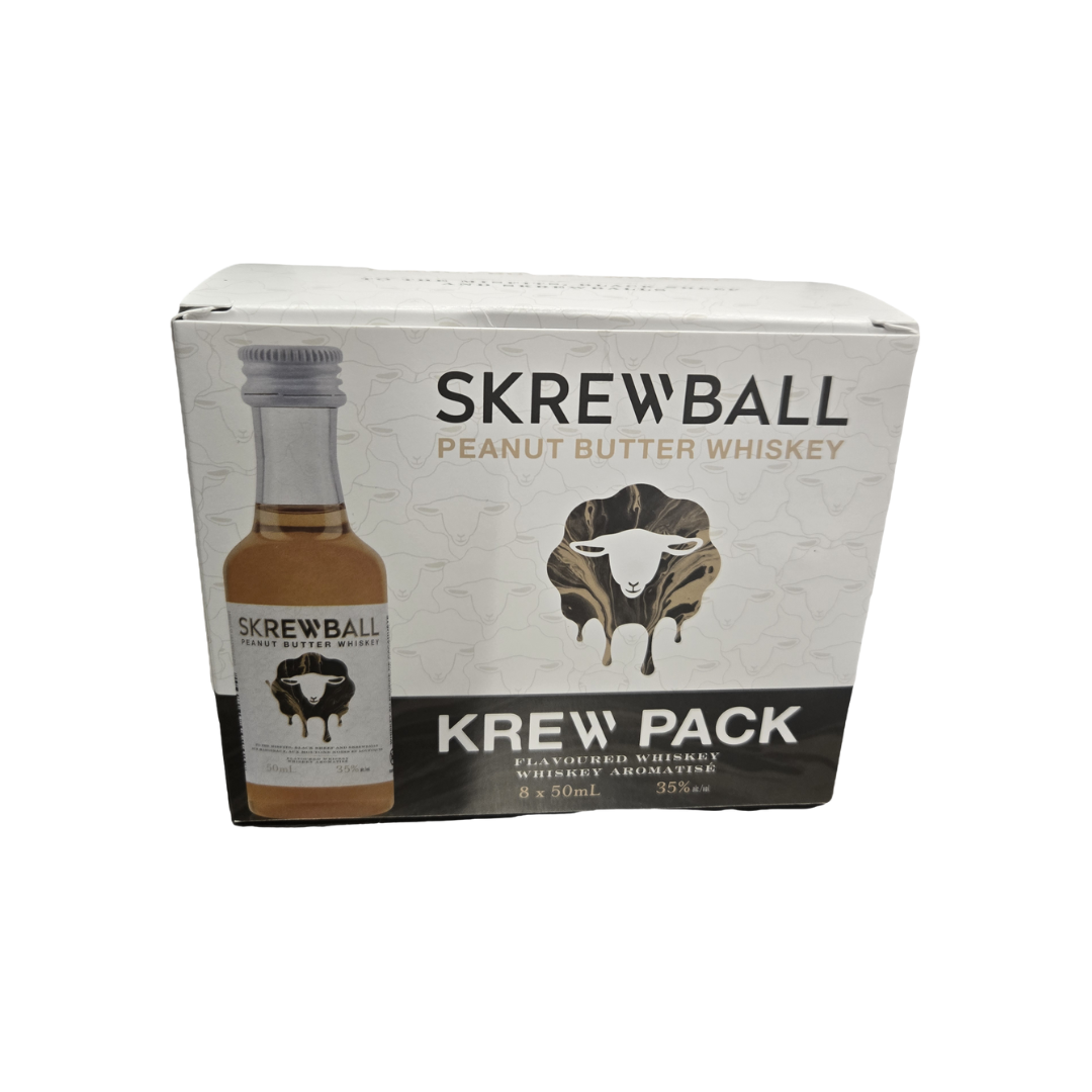 SKREWBALL PEANUT BUTTER 400ML 8x50ML