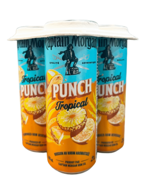 CAPTAIN MORGAN TROPICAL PUNCH 4C