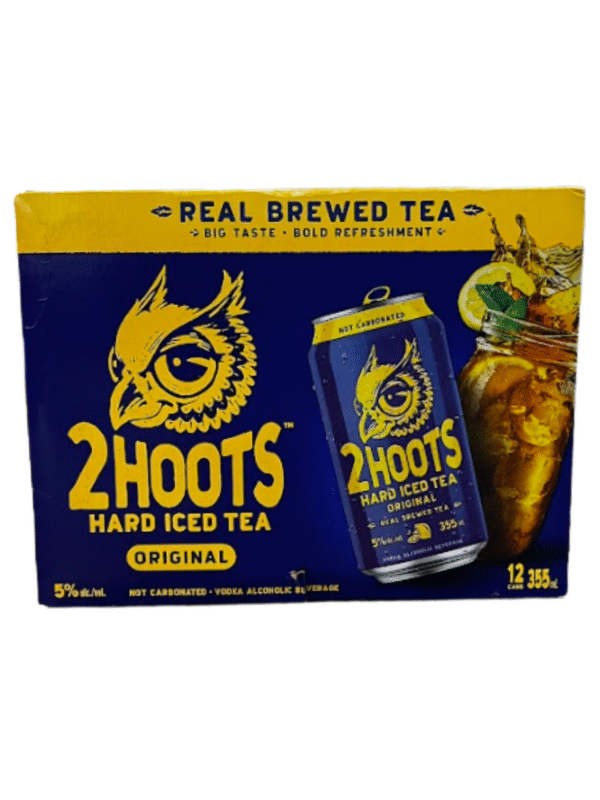 2 HOOTS HARD ICED TEA 12CAN