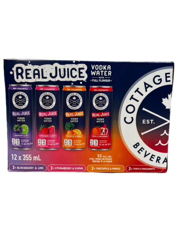 COTTAGE SPR REAL JUICE VODKA SODA 12C