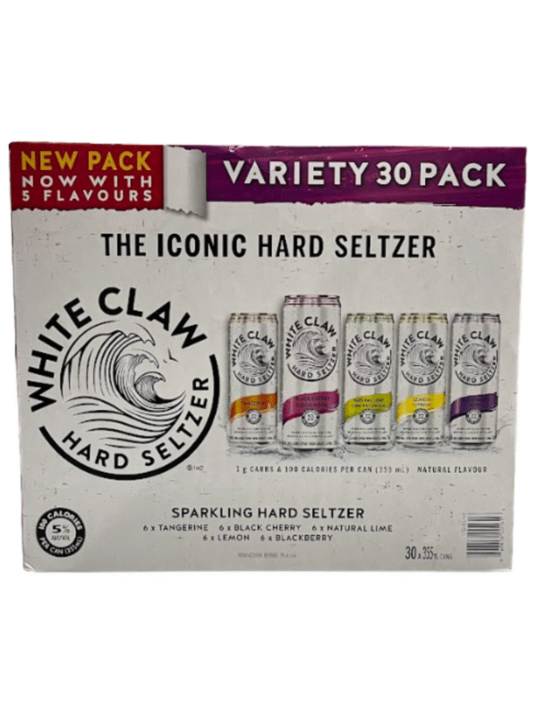WHITE CLAW VARIETY 30C