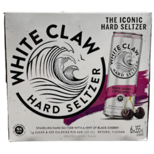 WHITE CLAW BLACK CHERRY 6C