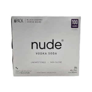 NUDE VODKA BLACK CHERRY 6C
