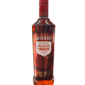 SMIRNOFF RED WHITE AND MERRY 750ML