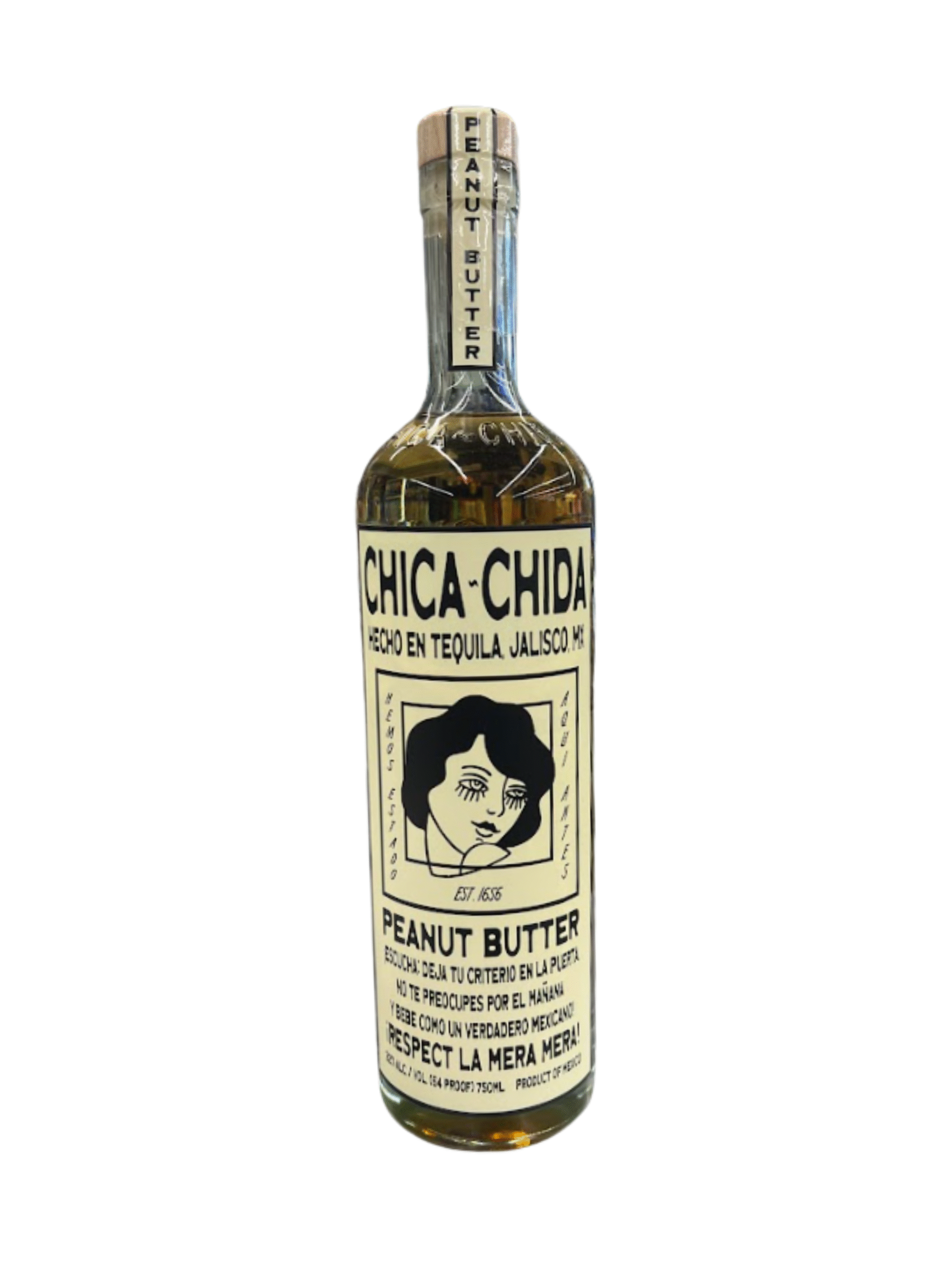 CHICA CHIDA AGAVE PBUTTER TEQ 750ML