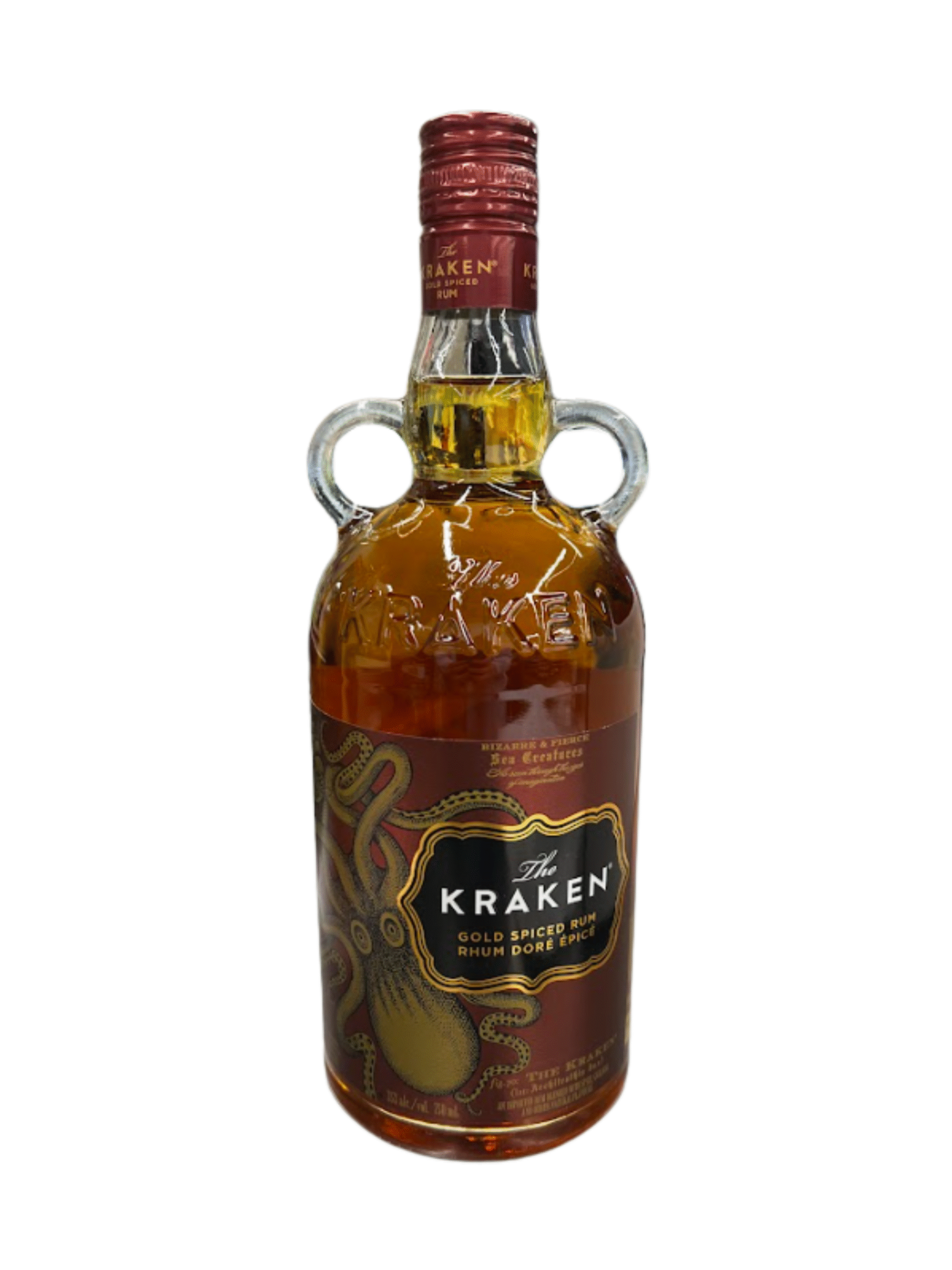 THE KRAKEN GOLD SPICED RUM 750ML