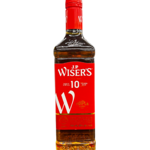 J.P. WISERS 10 YEAR OLD 750ML