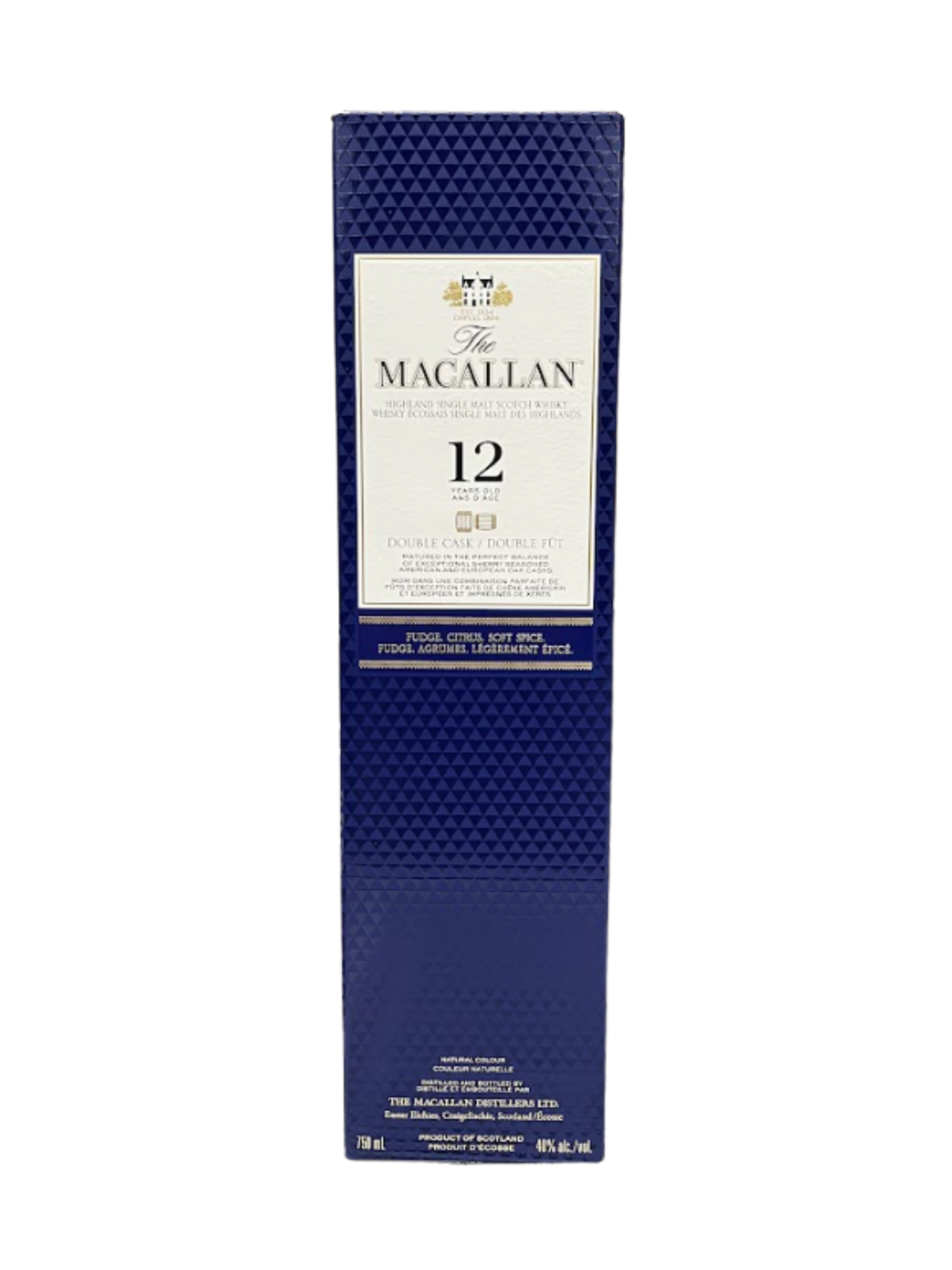 MACALLAN 12YR OLD DOUBLE CASK 750ML