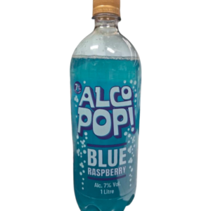 ALCOPOP BLUE RASP 1L