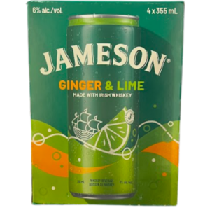 JAMESON GINGER AND LIME 4C