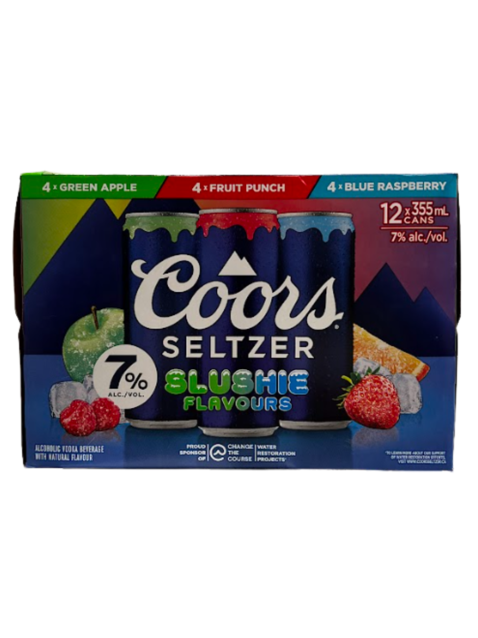 COORS SELTZER SLUSHIE 7% 12C