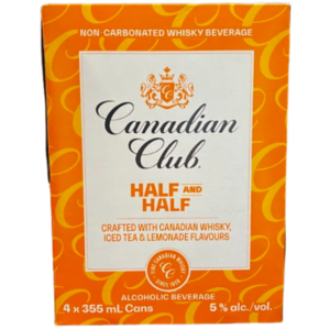 CANADIAN CLUB HALF & HALF 4C