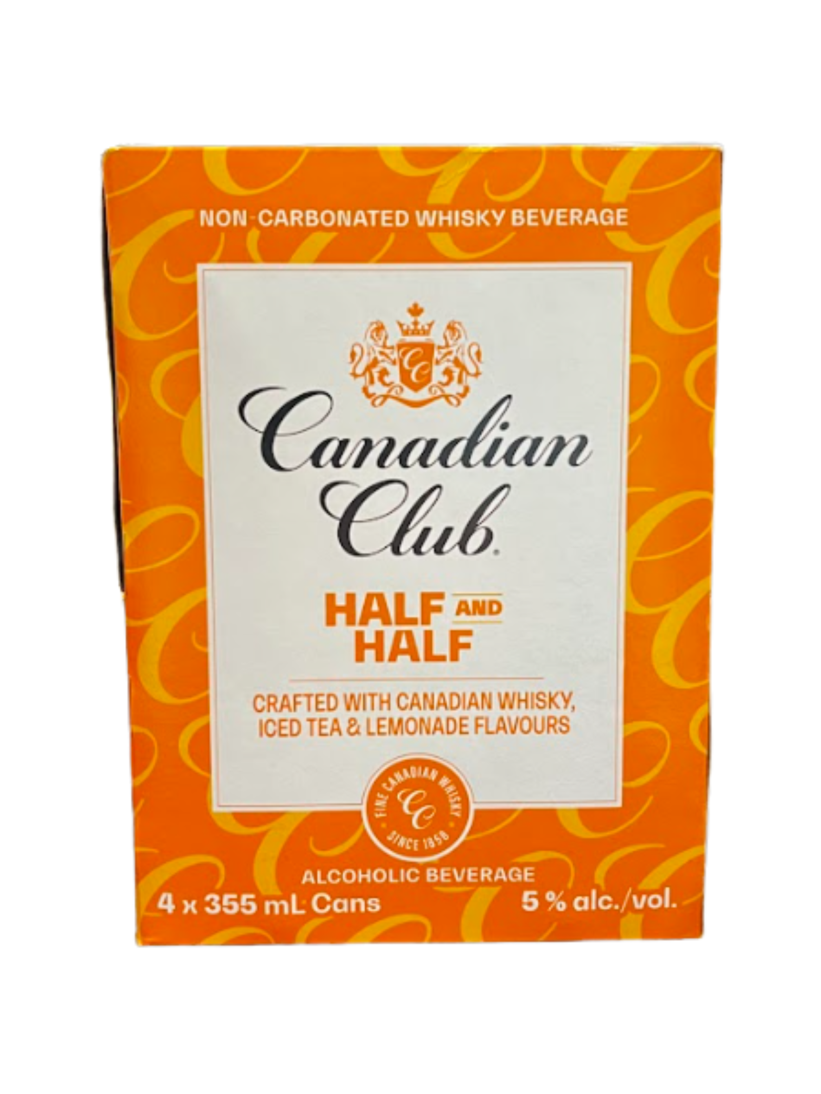 CANADIAN CLUB HALF & HALF 4C