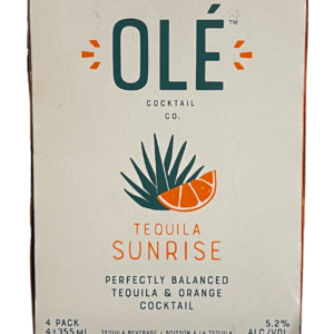 OLE COCKTAIL TEQUILA SUNRISE 4C