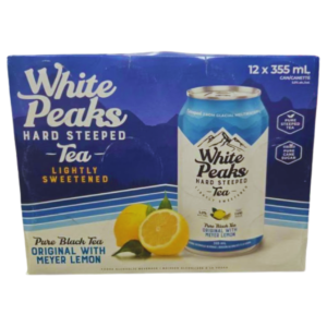 WHITE PEAKS STEEPED LEMON TEA 12C