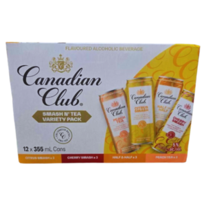 CANADIAN CLUB SMASH & TEA VARIETY PACK 12C