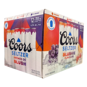 COORS SELTZER SLUSHIE VARIETY PACK 12C