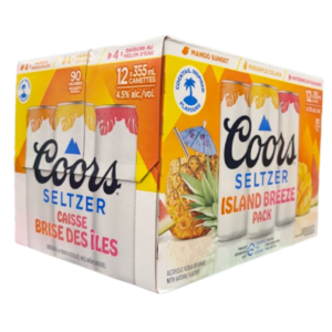 COORS ISLAND BREEZE MIX 12C