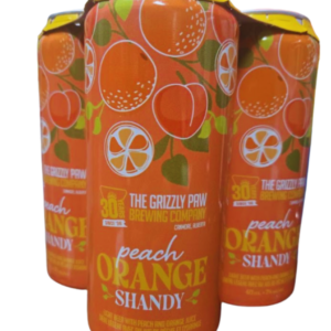 GRIZZLY PEACH ORG SHANDY 4C