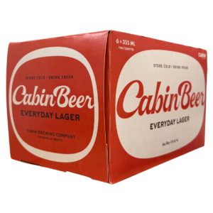 CABIN BEER EVERYDAY LAGER 6C